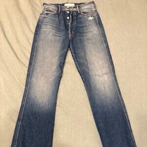 Barely Worn Mother Tripper Weekend Fray Jeans Size 26